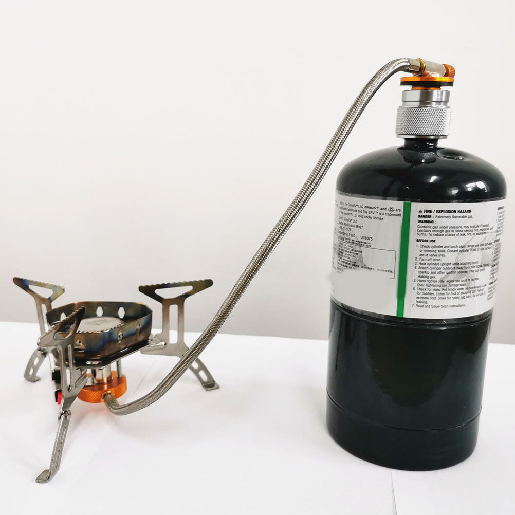 Camping Cooking Easy - Small Propane Converter Gas Tank Adapter