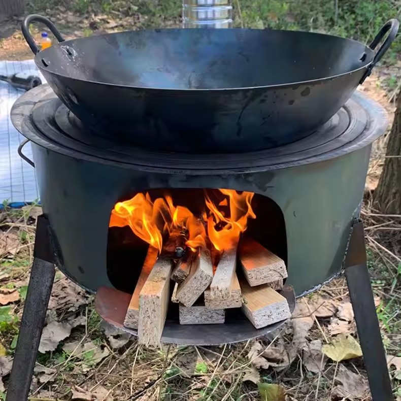 Camping Cooking Hot Plate - 68cm Portable Detachable Outdoor Cooking Stove