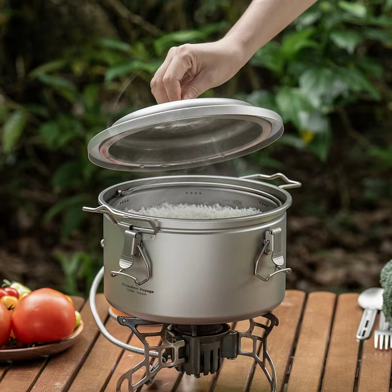 Camping Cooking Pot Large - Cooker Outdoor Camping Cooking Pot Soup