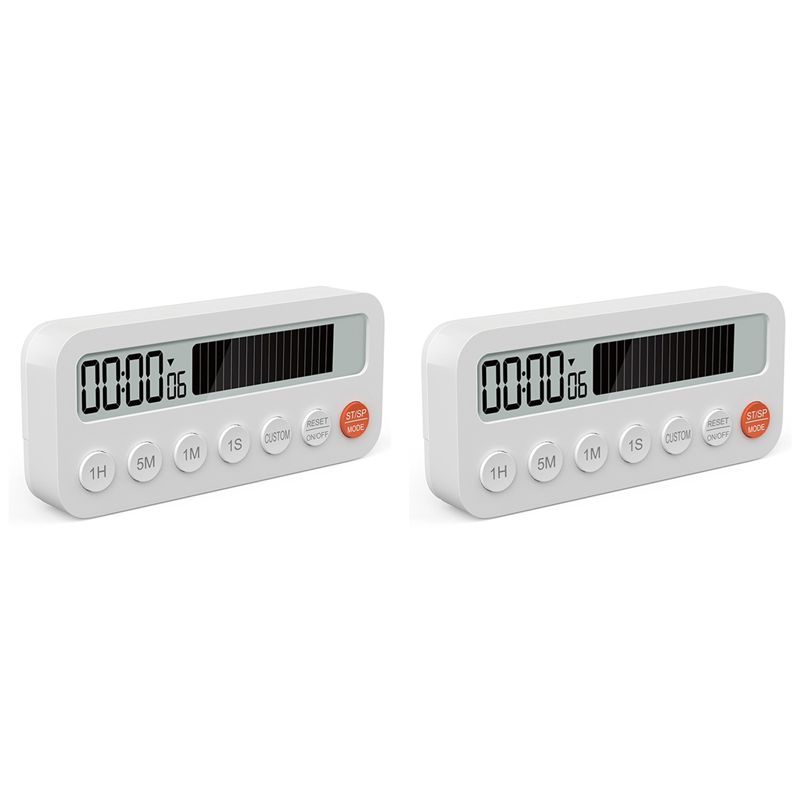 Camping Cooking With Kids - PORK-2X Digital Kitchen Timer Magnetic Kitchen