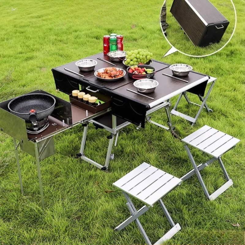 Camping Cooking Equipment Electric - Outdoor Mobile Kitchen Portable Self-driving Tour