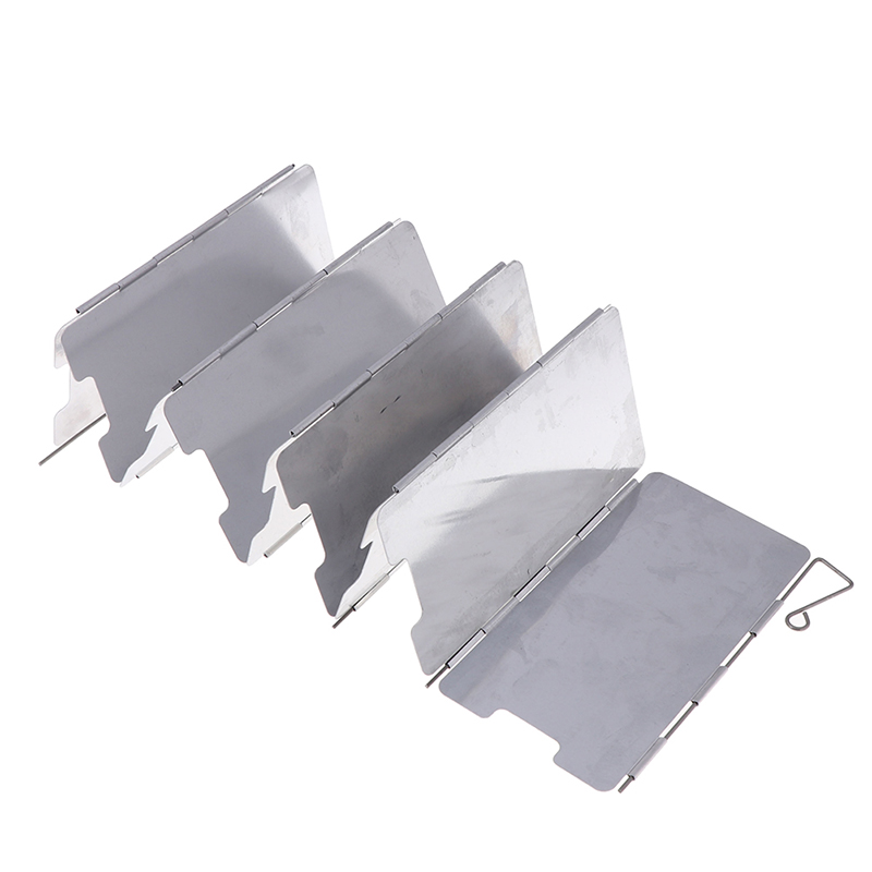 Camping Cooking Hot Plate - Hot Sale 9 Plate Foldable Windshield