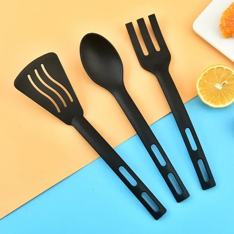 Camping Cooking With Kids - 1/3 Pack Nylon Kitchen Utensil Set