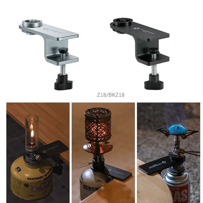 Cooking On Camping Stove - Camping Desktop Clip Extension Accessories Flat