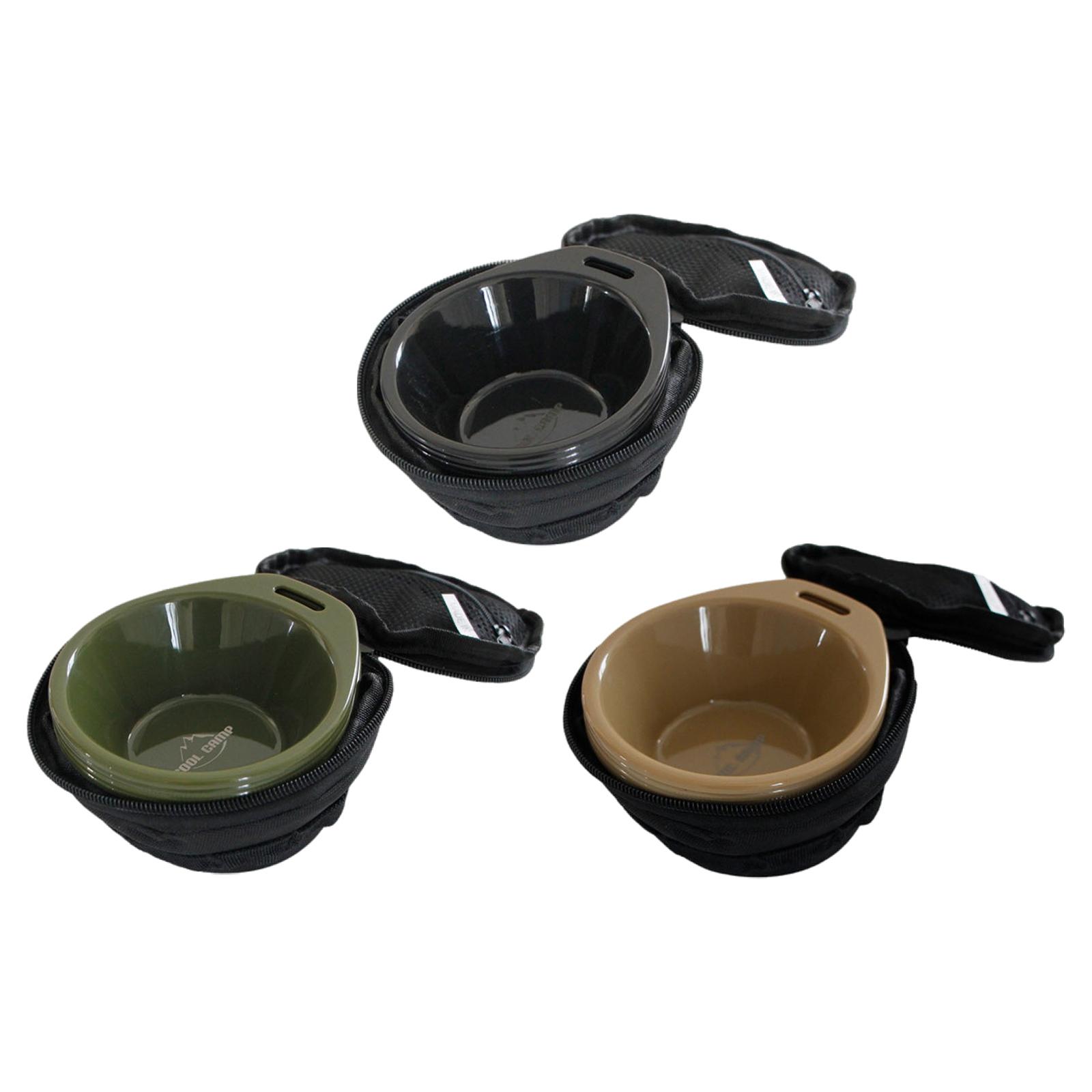 Camping Cooking Easy - Camping Bowls,Cookware Versatile,Easy to Carry,Gear,Carry Pouch,Storage