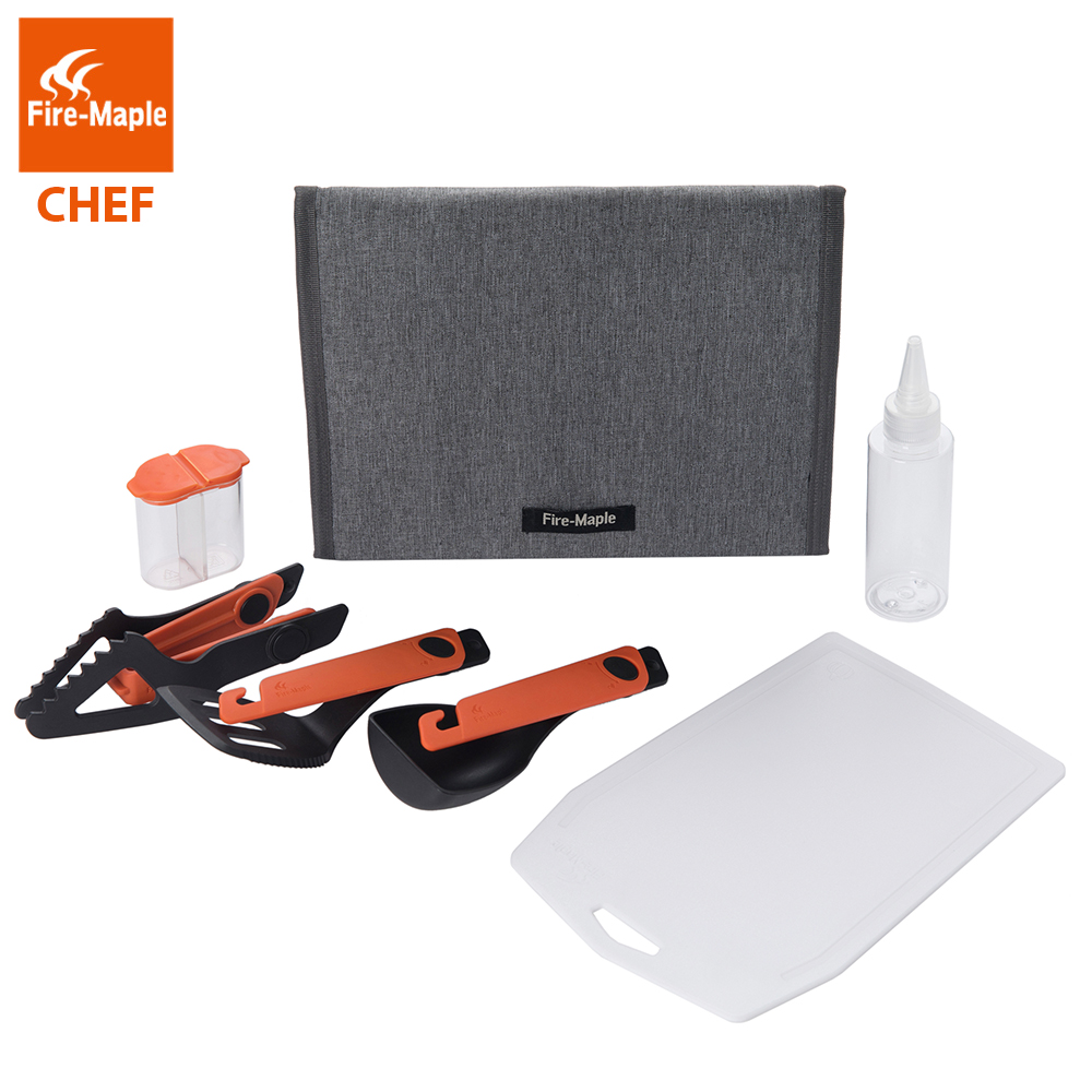 Camping Cooking On Fire - Fire Maple Chef Cooking Utensil Kit