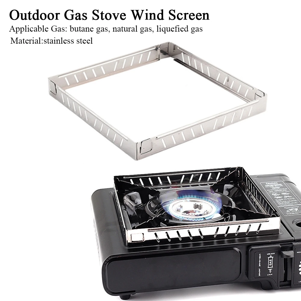 Outdoor Gas Stove Wind Screen  - огляд і ціна Camping Cooking Heater