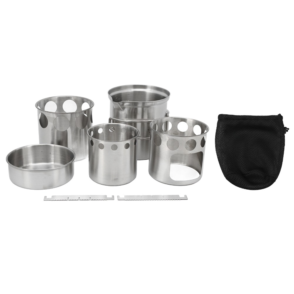 Stainless Steel Camping Cookwa - огляд і ціна Camping Cooking Mesh