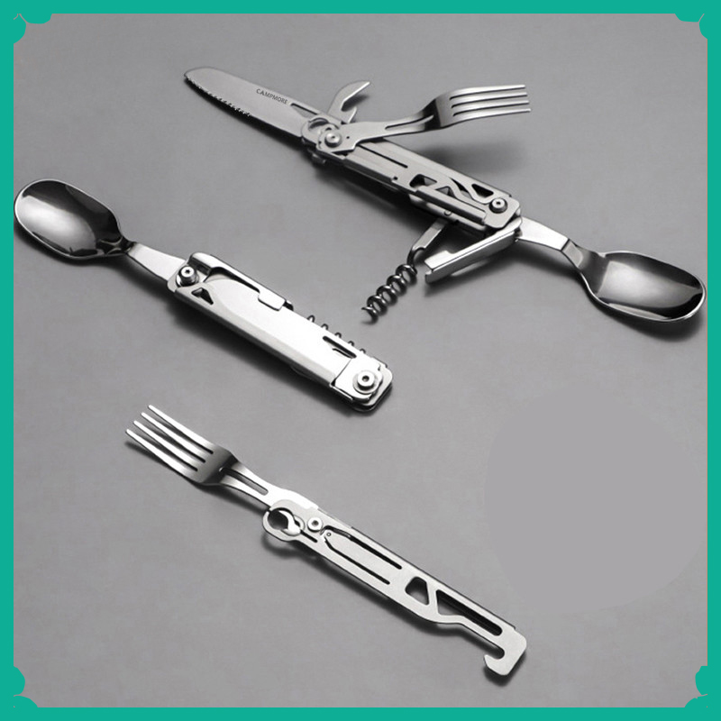 Multi-function Camping Fork Sp - огляд і ціна Camping Cooking Kit Box