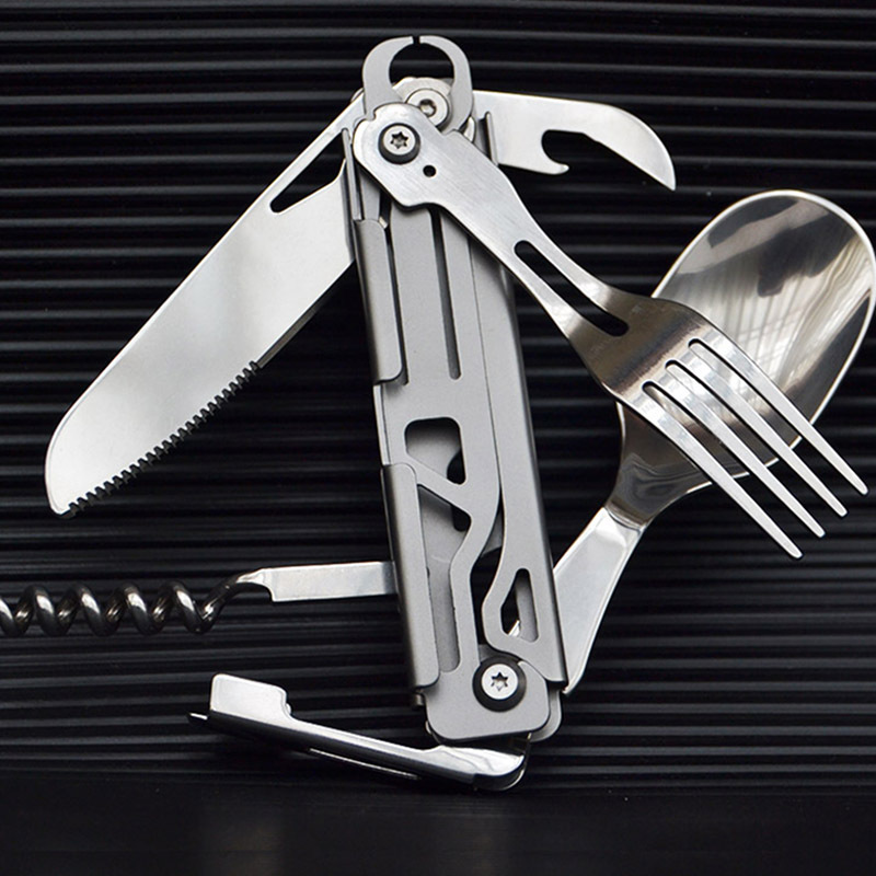 Multi-function Camping Fork Sp - огляд і ціна Camping Cooking Kit Box