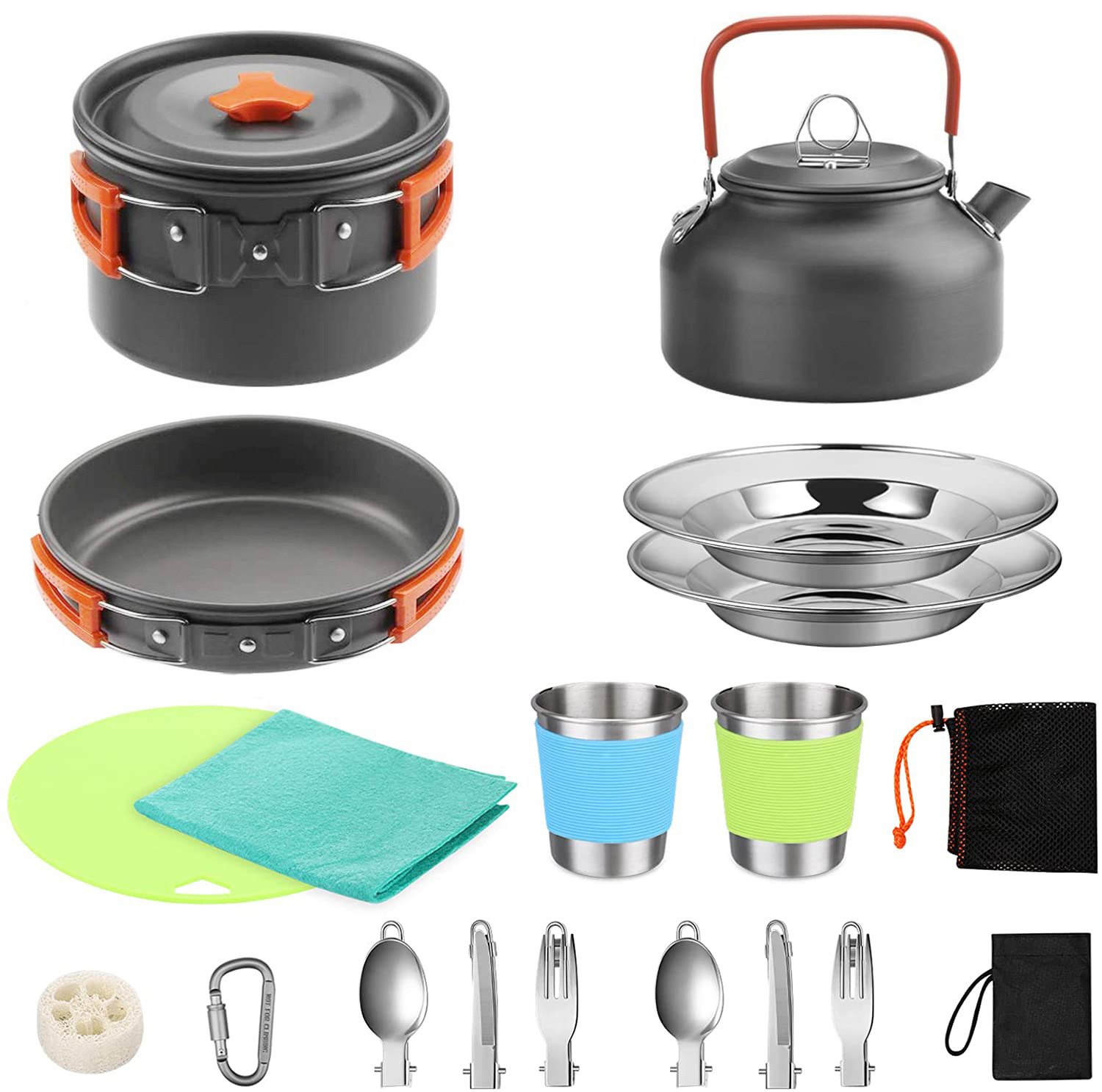 Outdoor Camping Cook Set with  - огляд і ціна Camping Cooking Gear Set