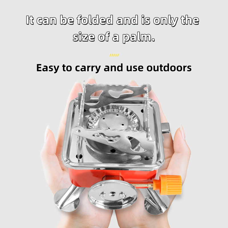 Outdoor Mini Square Stove Camp - огляд і ціна Camping Cooking On Fire