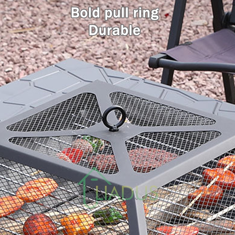 Portable Multi-Function Barbec - огляд і ціна Camping Cooking On Fire