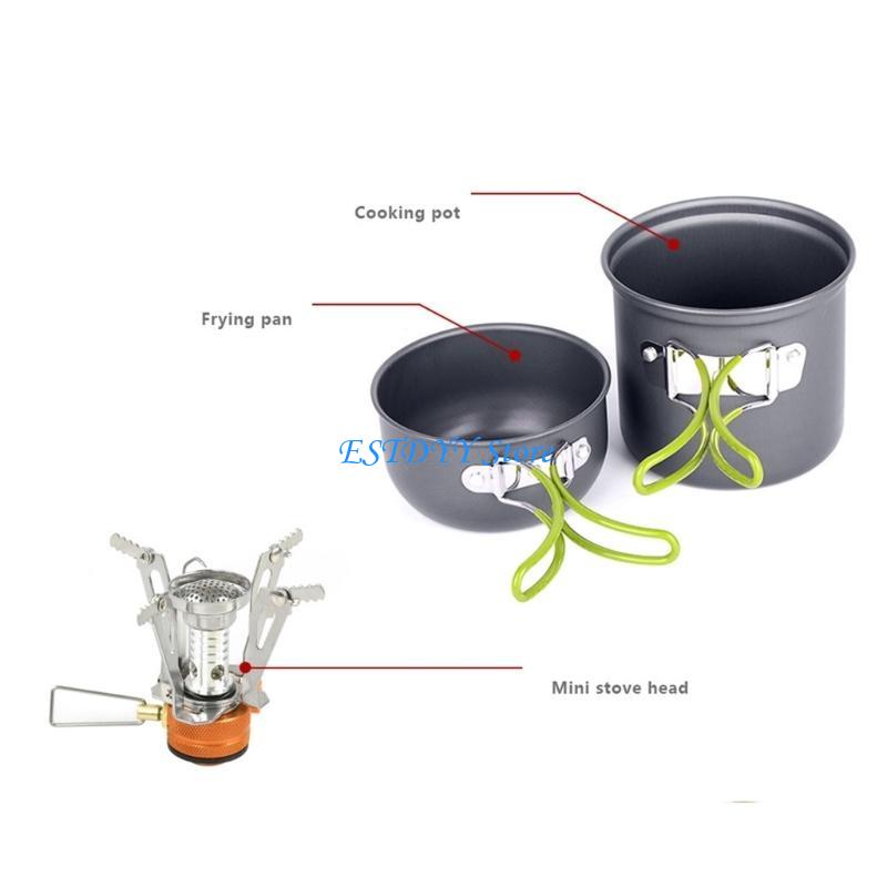G6DE Camping Cookware Kits Fol - огляд і ціна Camping Cooking Easy