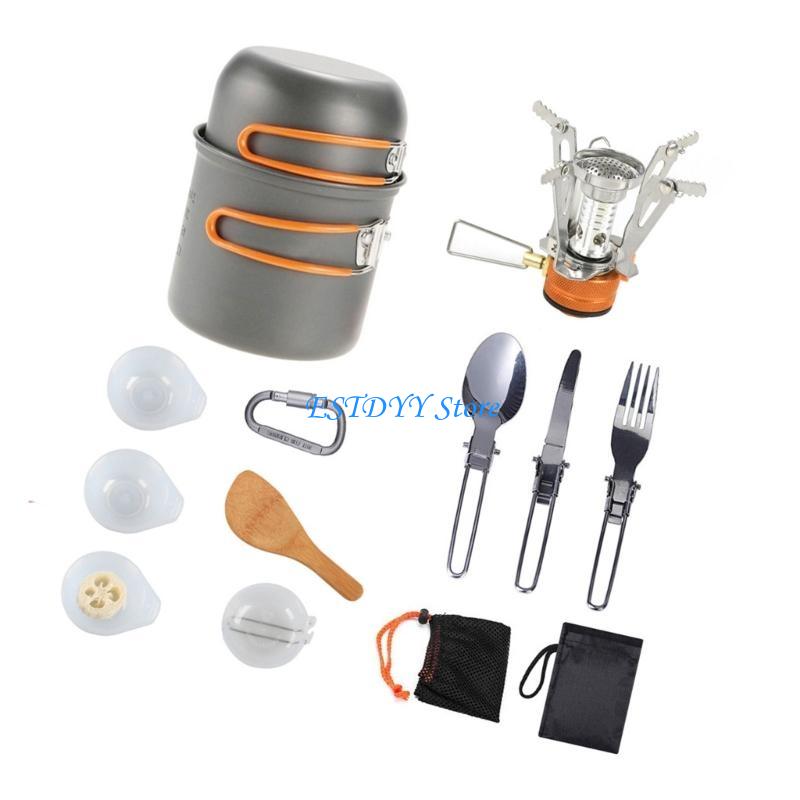G6DE Camping Cookware Kits Fol - огляд і ціна Camping Cooking Easy