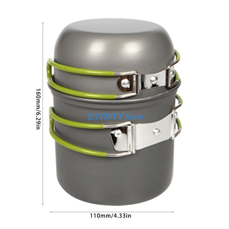 G6DE Camping Cookware Kits Fol - огляд і ціна Camping Cooking Easy