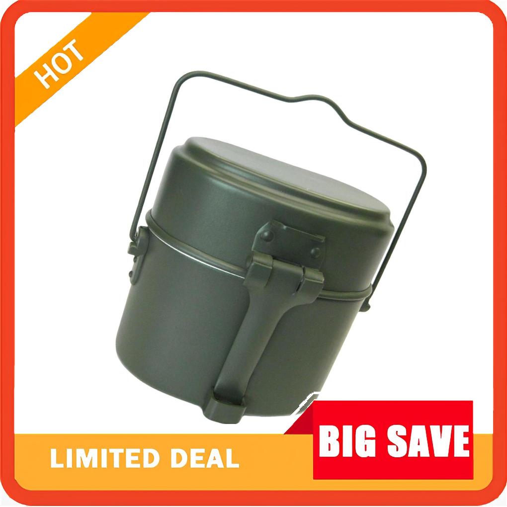 3Pcs/Set Lunch Box Aluminum Po - огляд і ціна Camping Cooking Kit Box
