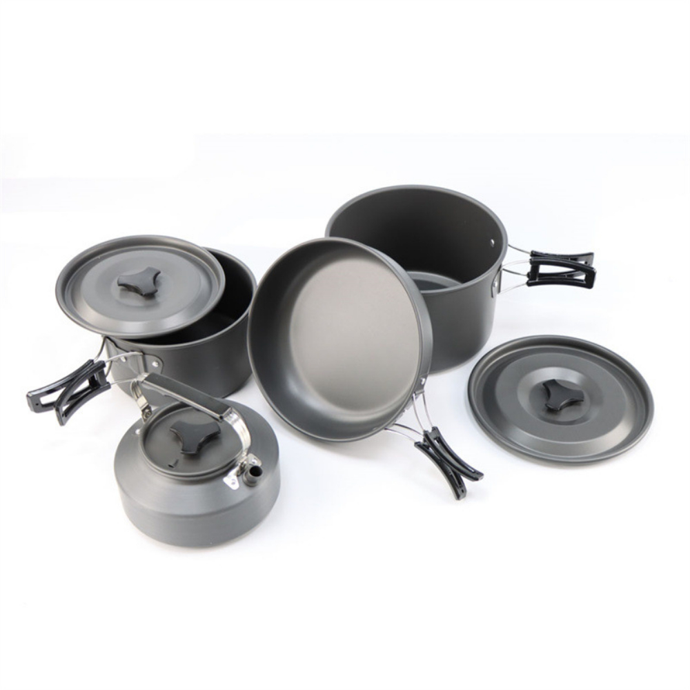 Lightweight Aluminum Alloy Out - огляд і ціна Camping Cooking Pot Large