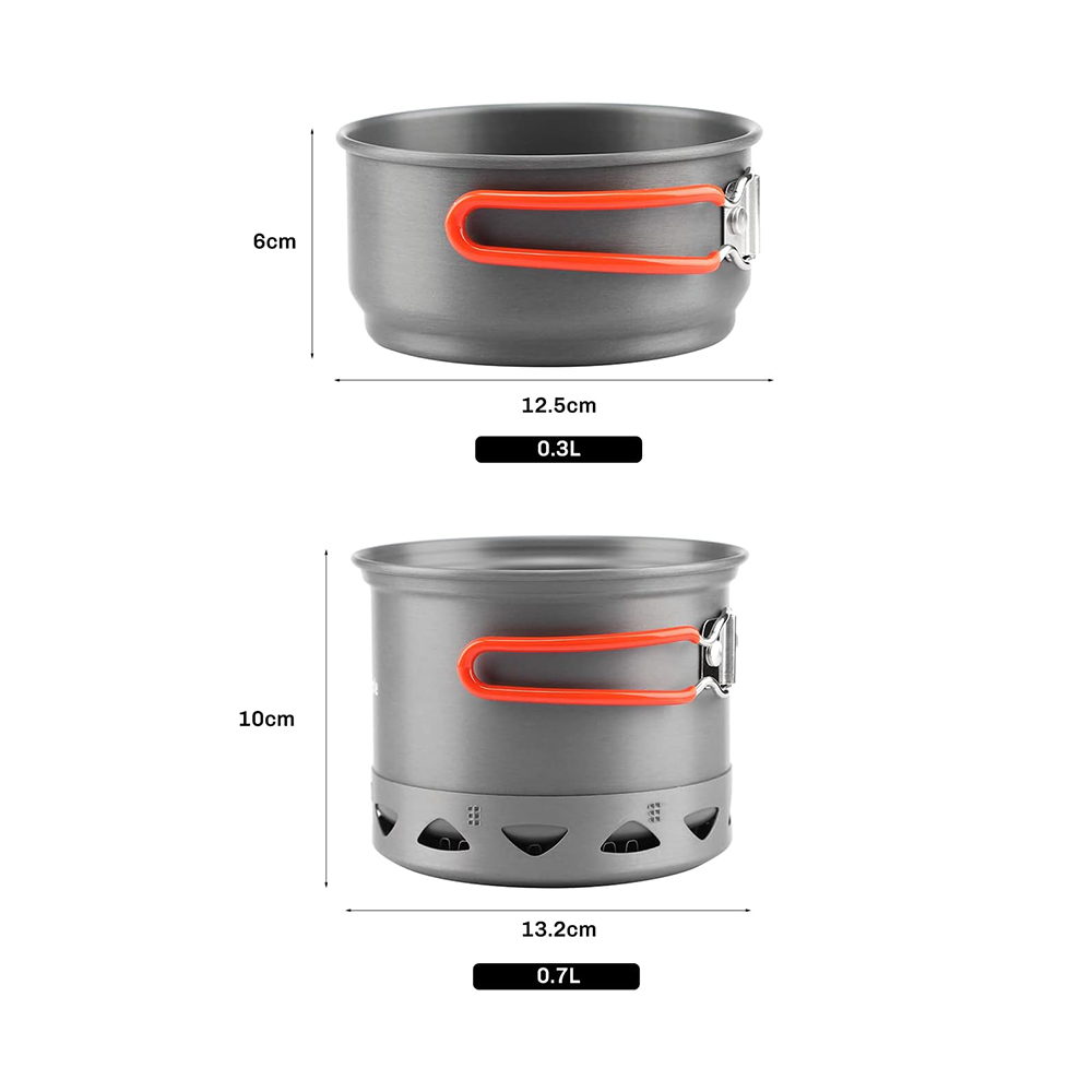Fire Maple Camping Cookware Se - огляд і ціна Camping Cooking On Fire