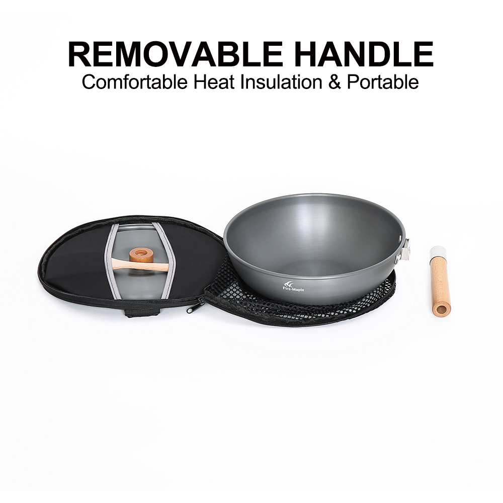 Fire-Maple Camping Wok Lightwe - огляд і ціна Camping Cooking On Fire