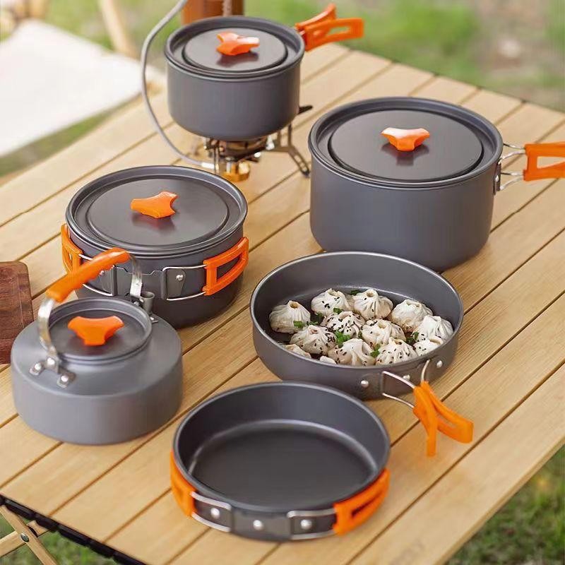 Portable Large Capacity Pot Co - огляд і ціна Camping Cooking Pot Large