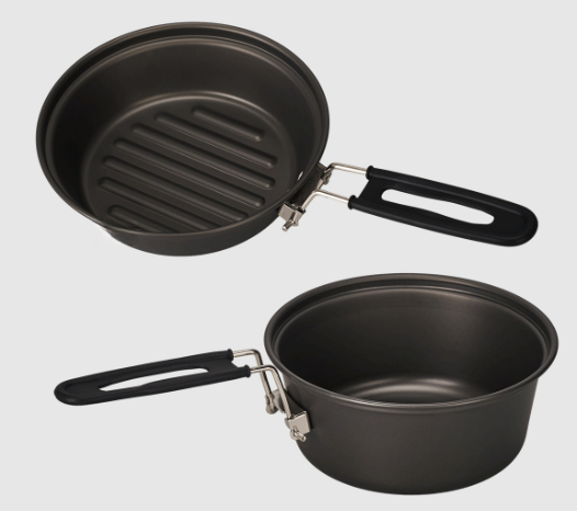 Lightweight Aluminum Alloy Cam - огляд і ціна Camping Cooking Gear Set