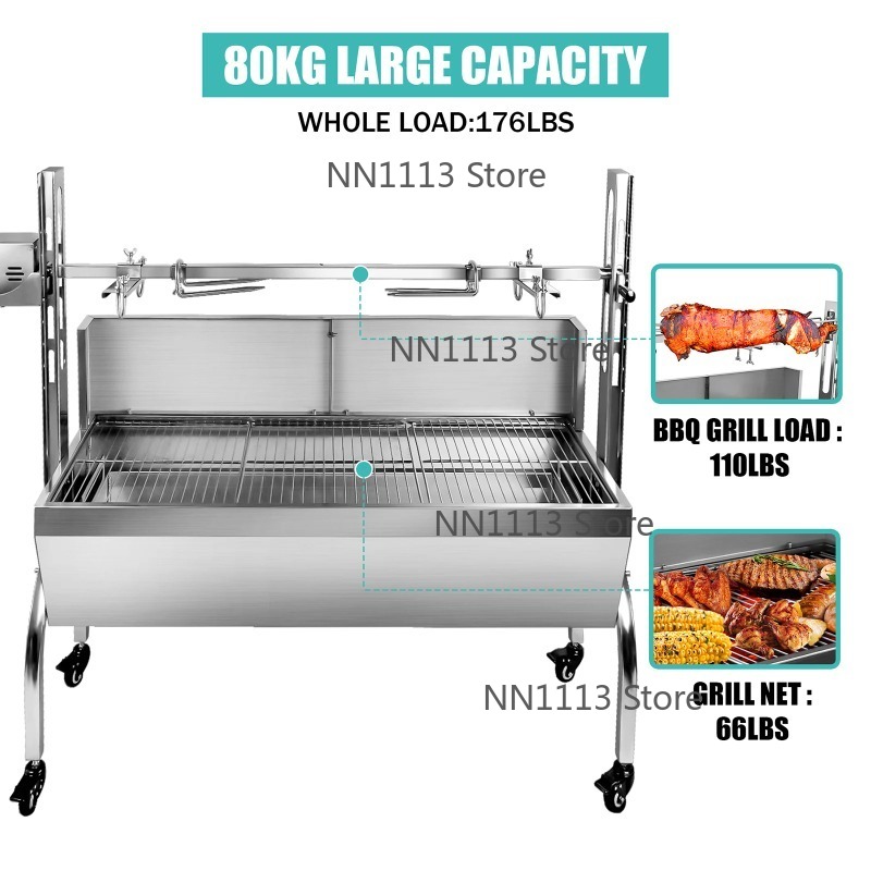 New Design Barbecue Grills Roa - огляд і ціна Camping Cooking Equipment Electric