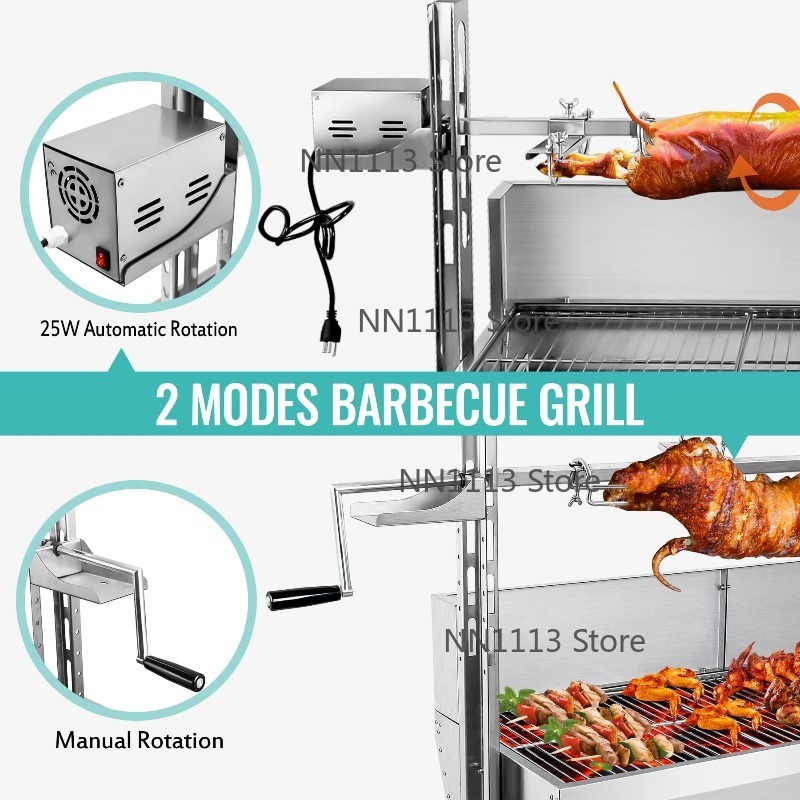 New Design Barbecue Grills Roa - огляд і ціна Camping Cooking Equipment Electric