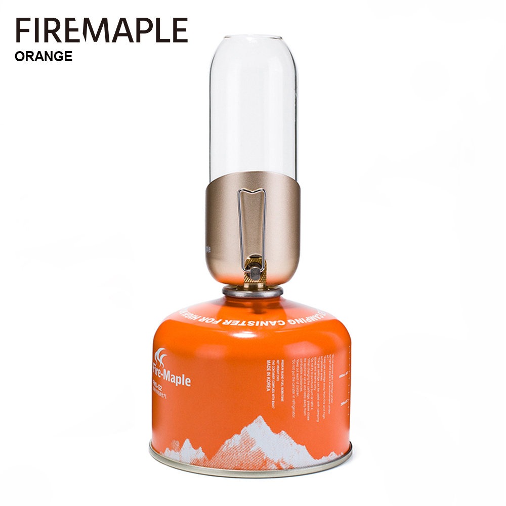 Fire Maple Orange Gas Lantern  - огляд і ціна Cooking On Camping Stove