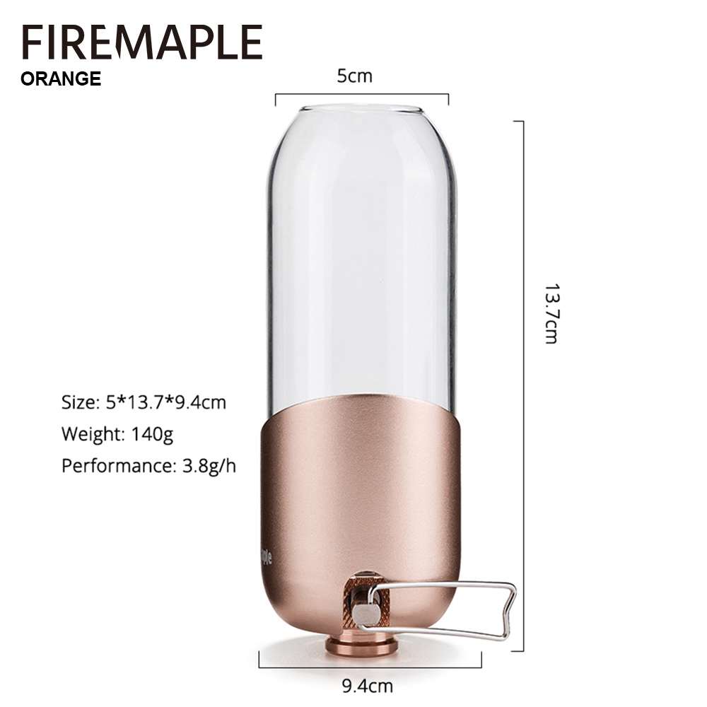 Fire Maple Orange Gas Lantern  - огляд і ціна Cooking On Camping Stove