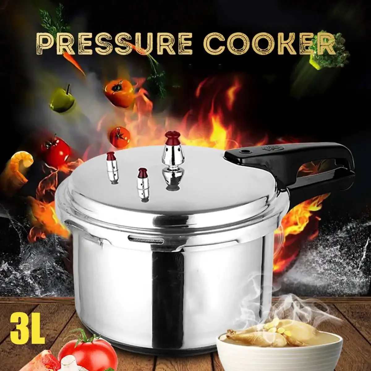 18/20/22/28cm Kitchen Pressure - огляд і ціна Camping Cooking Electric