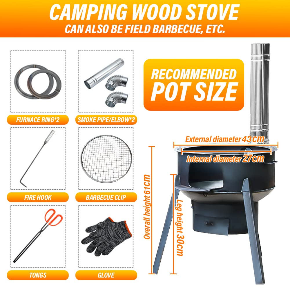 43cm Portable Detachable Outdo - огляд і ціна Camping Cooking Hot Plate