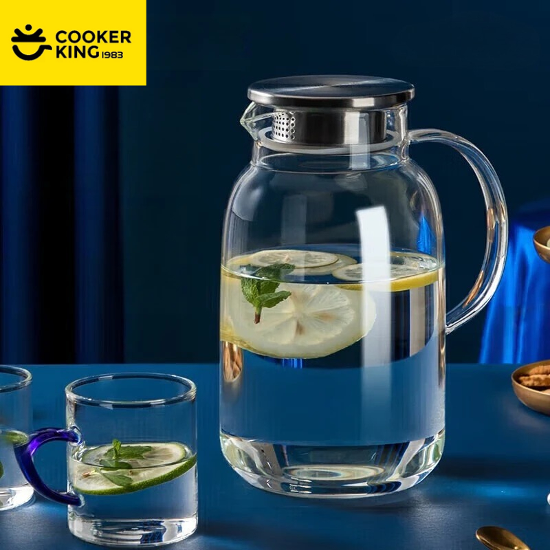 COOKER KING 1.8/2.5L Glass Wat - огляд і ціна Camping Cooking Pot Large