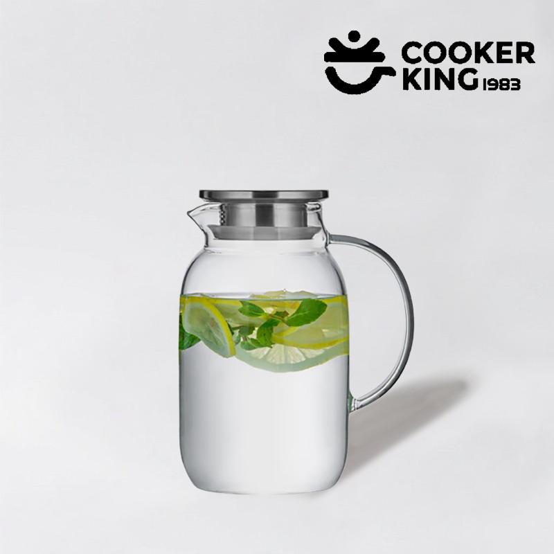 COOKER KING 1.8/2.5L Glass Wat - огляд і ціна Camping Cooking Pot Large
