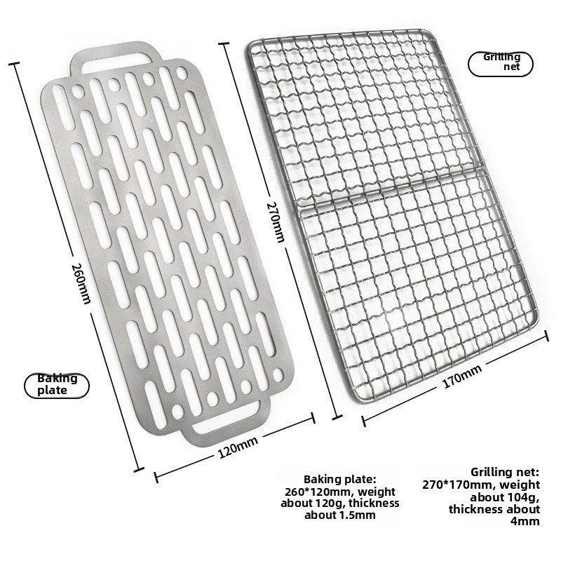 Pure Titanium Grill Mesh for O - огляд і ціна Camping Cooking Mesh