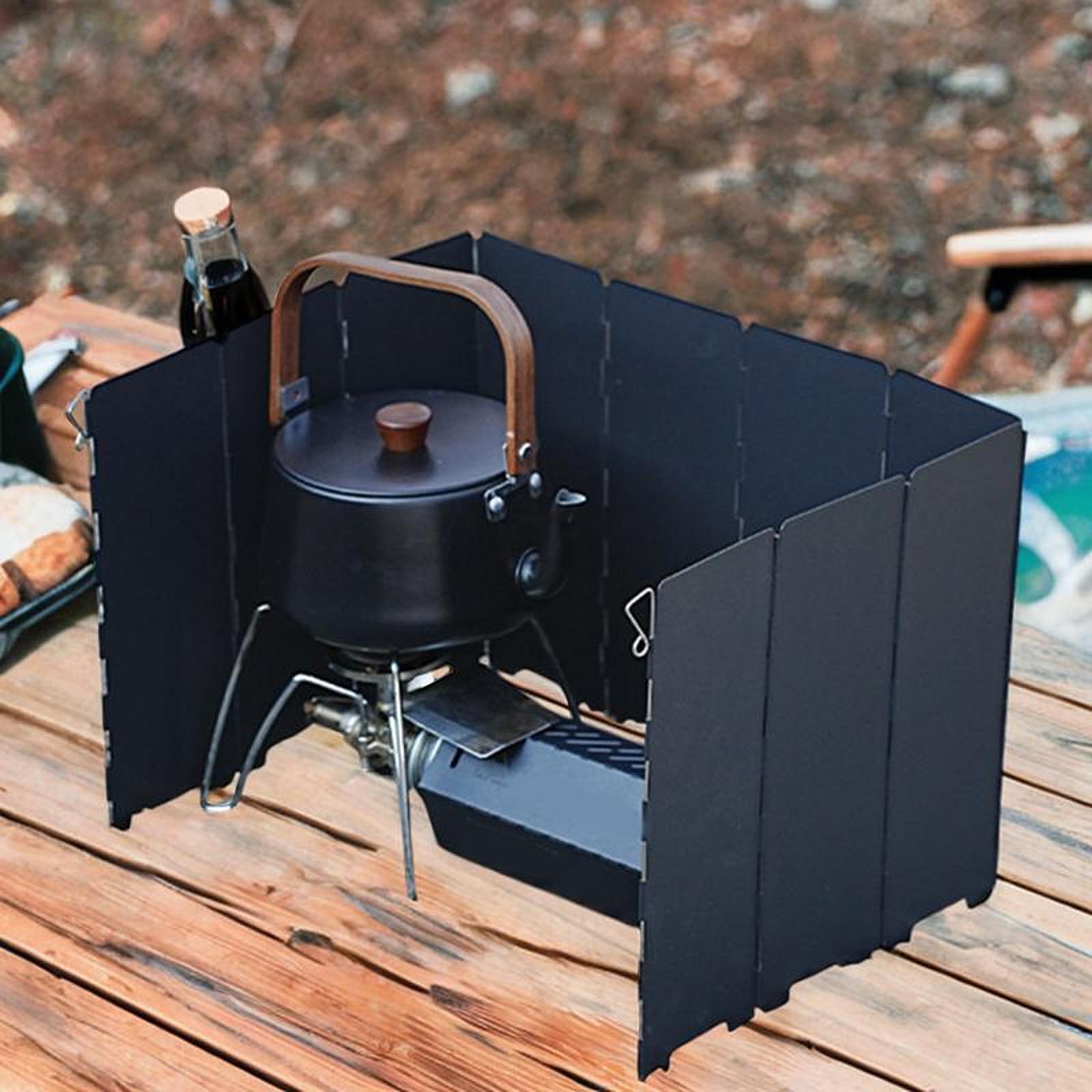 Camp Windscreen Portable Foldi - огляд і ціна Camping Cooking Wind Blocker