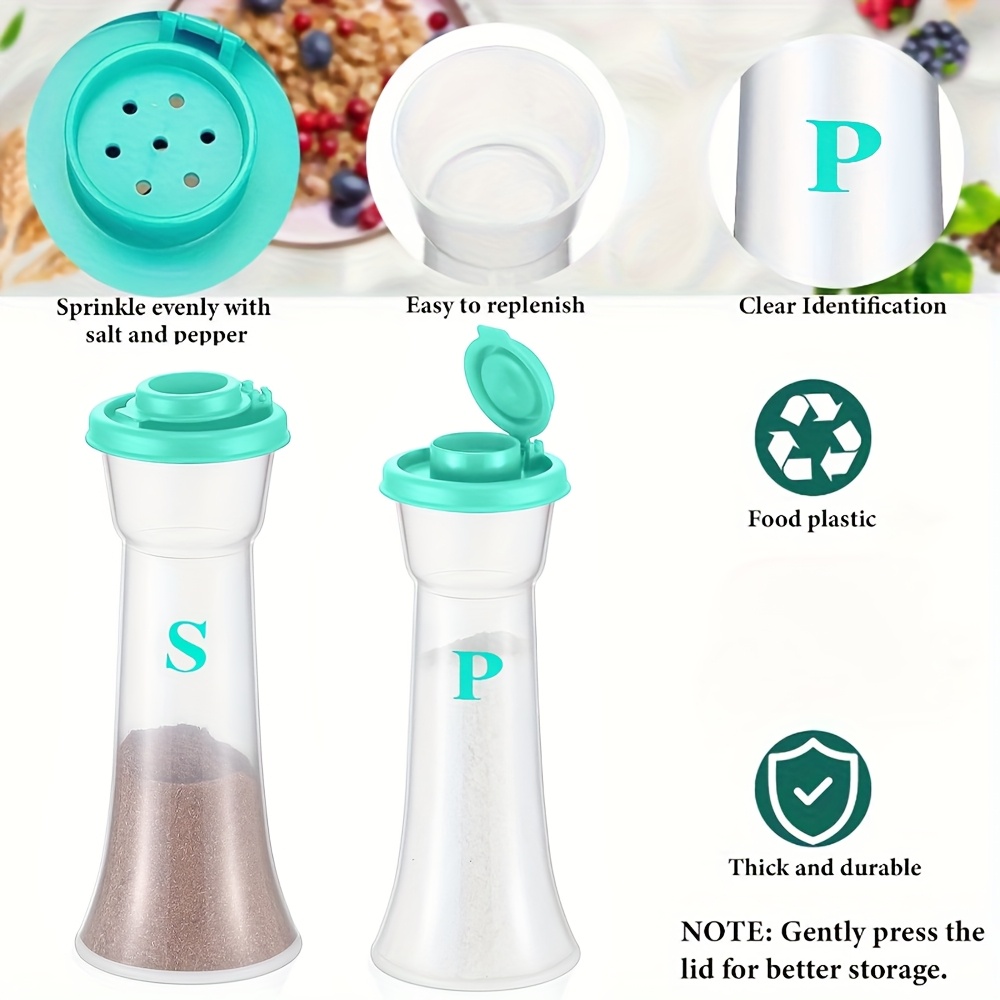 2pcs Large Salt & Pepper Shake - огляд і ціна Camping Cooking Full Set