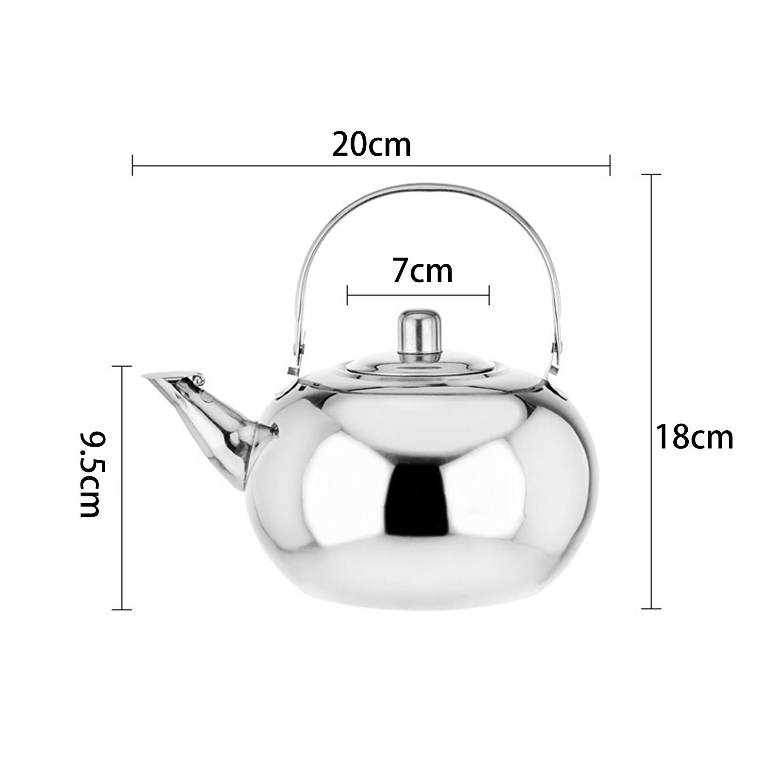 Stainless Steel Tea Pot with A - огляд і ціна Camping Cooking Pot Large