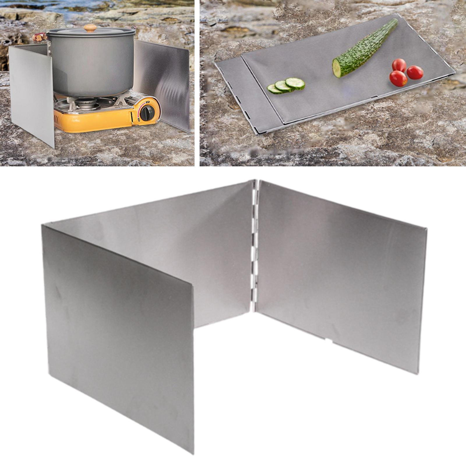 Camping Wind Blocker Portable  - огляд і ціна Camping Cooking Wind Blocker