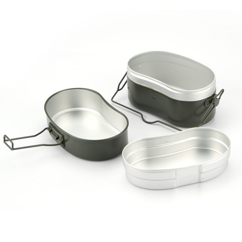 Aluminum Lunch Box Cookware Ou - огляд і ціна Camping Cooking Kit Box