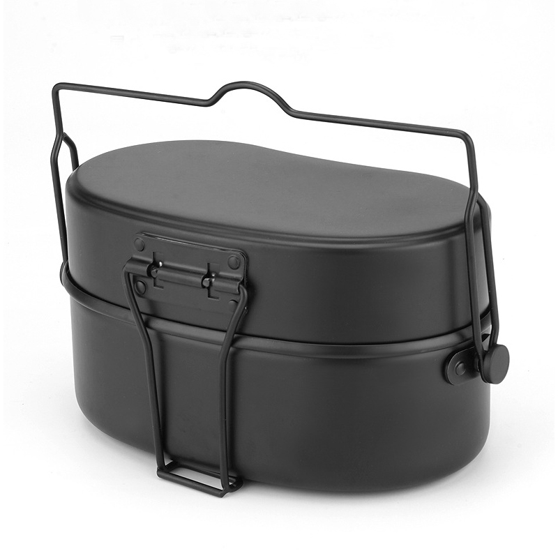 Aluminum Lunch Box Cookware Ou - огляд і ціна Camping Cooking Kit Box