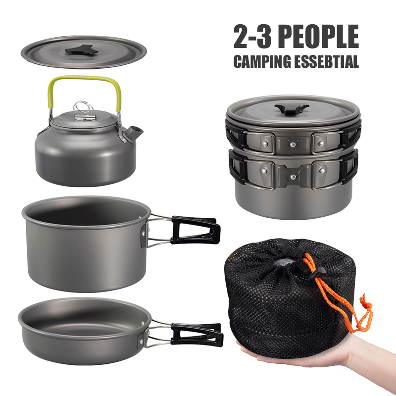 WESTTUNE Camping Cookware Kit  - огляд і ціна Camping Cooking Full Set
