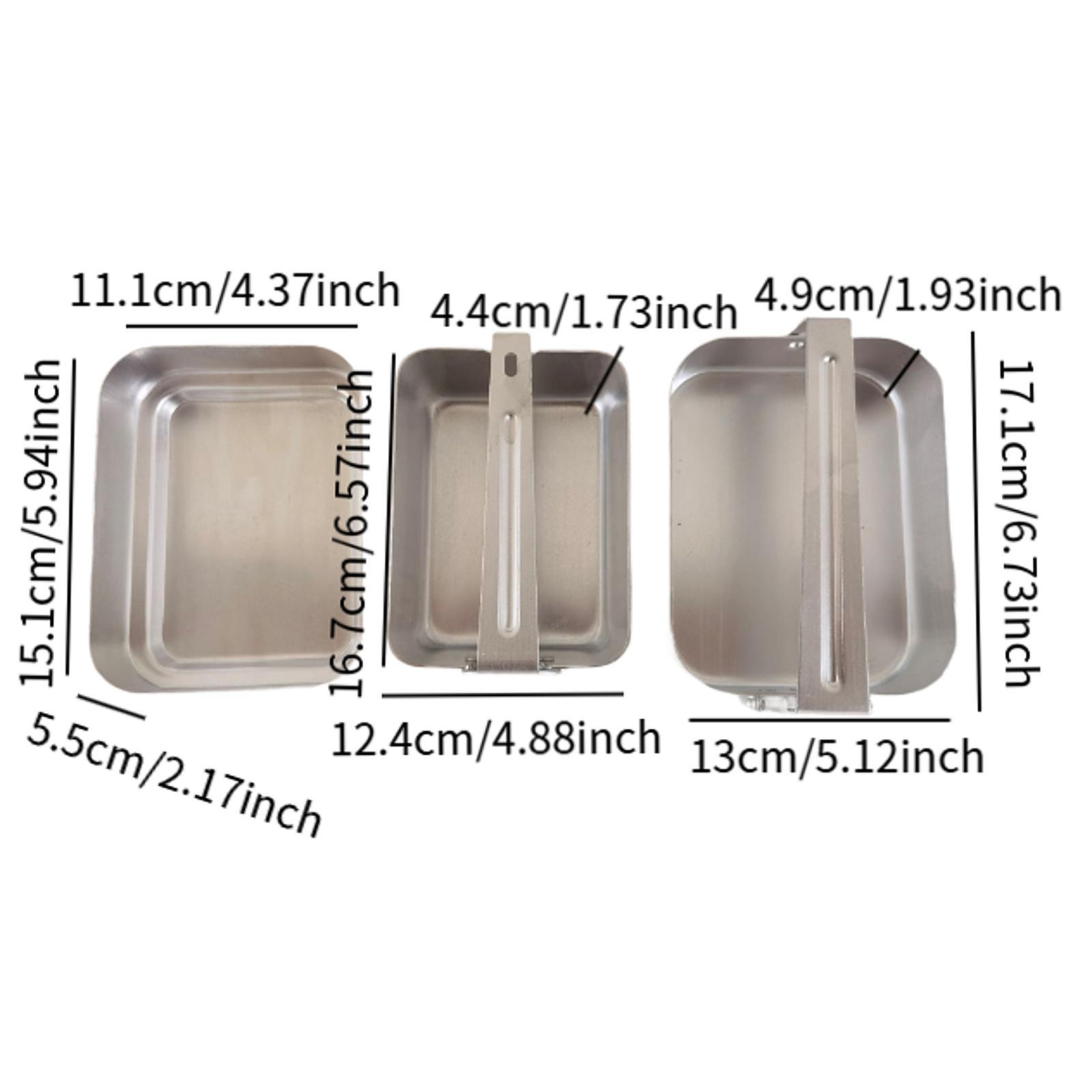 Camping Mess Tin Camping Cookw - огляд і ціна Camping Cooking Kit Box
