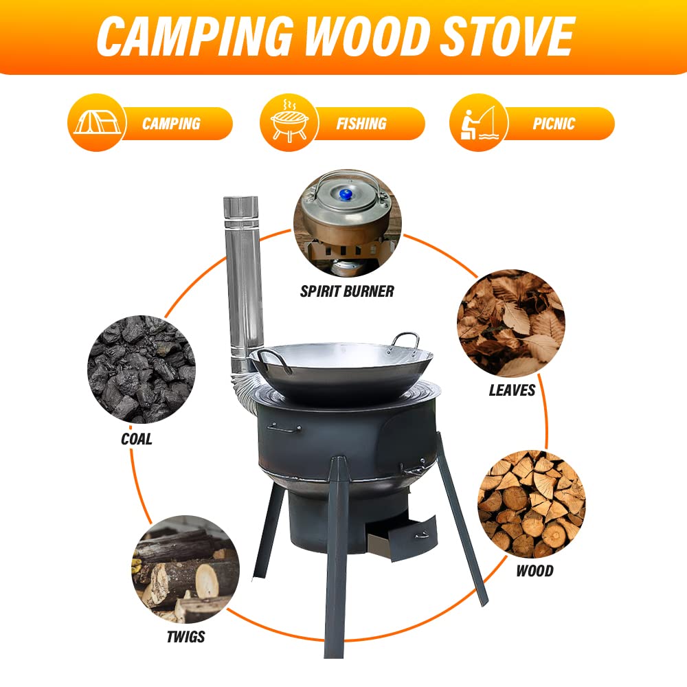 58cm Portable Detachable Outdo - огляд і ціна Camping Cooking Hot Plate