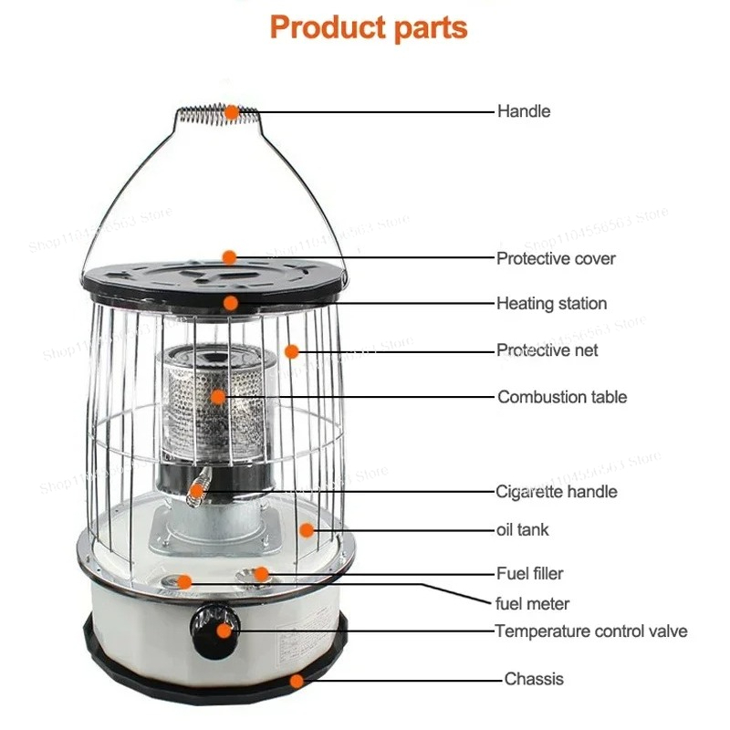 Portable Heater Ice Fishing Ca - огляд і ціна Camping Cooking Heater