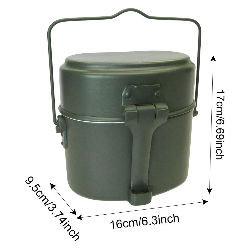 Outdoor Cooking Pot Set Alumin - огляд і ціна Camping Cooking Kit Box