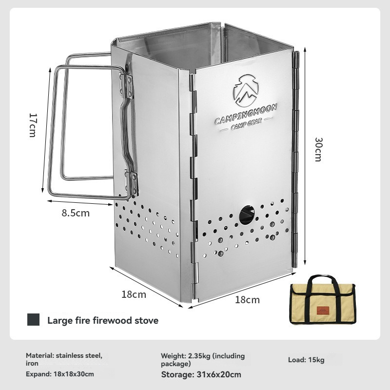 MT-18 CAMPINGMOON Foldable Por - огляд і ціна Camping Cooking Burner