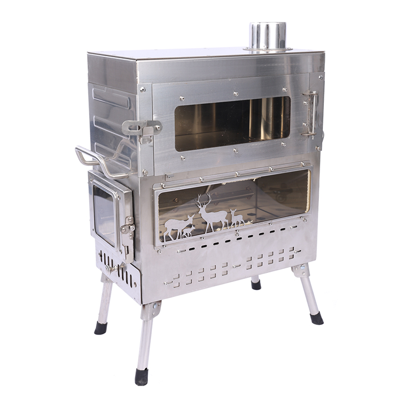 Premium Stainless Steel Wood B - огляд і ціна Camping Cooking Ovens