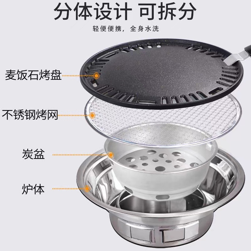 Stainless Steel Outdoor Barbec - огляд і ціна Camping Cooking Heater