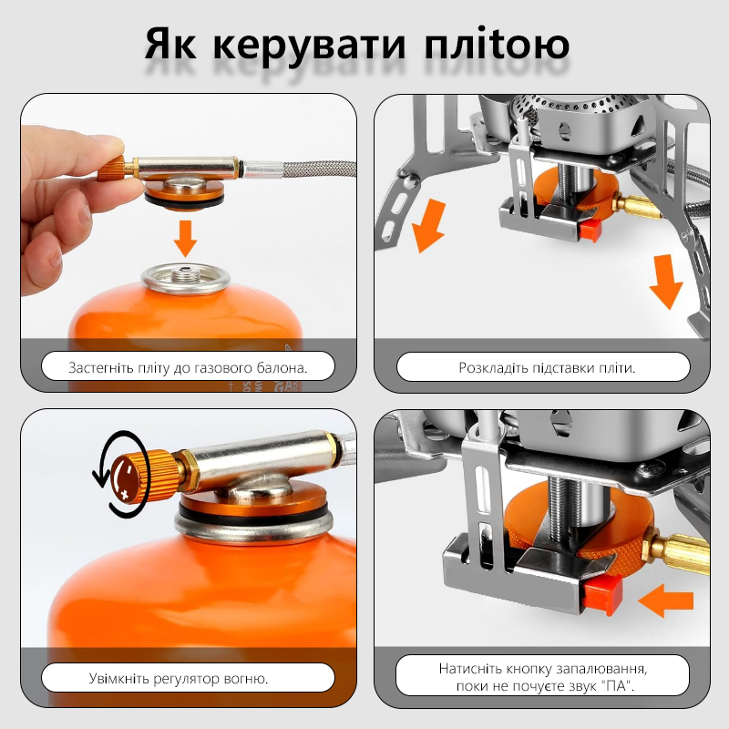 TARKA 3800W Camping Gas Stove  - огляд і ціна Cooking On Camping Stove
